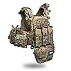 Плитоноска покращена «Ghost Gen4 V2» із системою швидкого скидання + 9 підсумків, фото 6