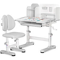 Комплект меблів (стіл + стілець + полиця) Mealux BD-28 Panda Grey (арт. BD-28 G)