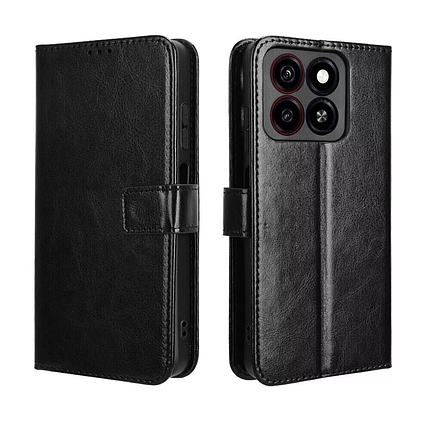 Чохол книжка Book case для ZTE Blade A55 / чорний, фото 1