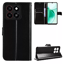 Чохол книжка Book case для ZTE Blade A55 / чорний, фото 4