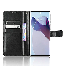 Чохол книжка Book case для ZTE Blade A55 / чорний, фото 3