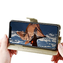 Чохол книжка Book case для ZTE Blade A55 / чорний, фото 5
