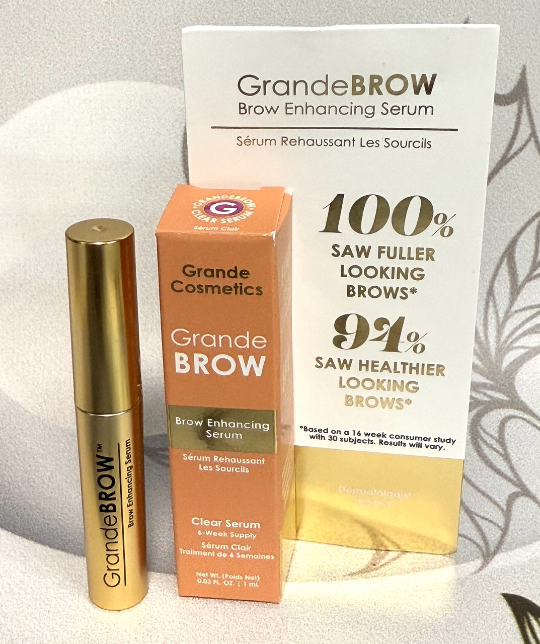 Cироватка для росту брів Grande Cosmetics Brow Enhancing Serum