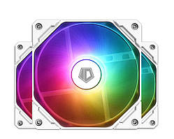 Вентилятор ID-Cooling TF-12025-Pro ARGB Trio White