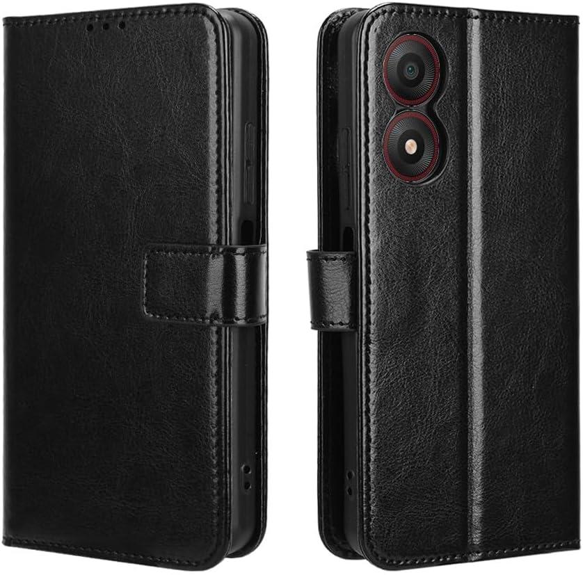 Чохол книжка Book case для ZTE Blade A34 / чорний