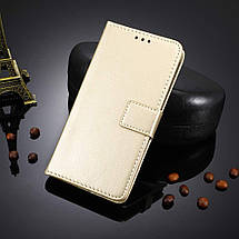 Чохол книжка Book case для ZTE Blade A34 / золотистий, фото 3
