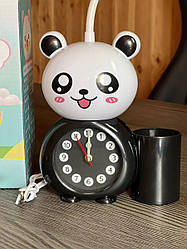 Дитячий годинник 3в1 (Годинник Настільна лампа органайзер для ручок) Alarm clock XL-801