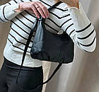 Сумочка жіноча 32*20 см на два відділення зі штучної шкіри в різних кольорах Zhenya, фото 2