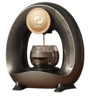 Фільтрова кавоварка Icafilas Mini Q Brown крапельна, фільтр кавоварка для дому, портативна