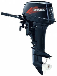 Tohatsu M15 - човновий мотор двотактний Тохатсу 15