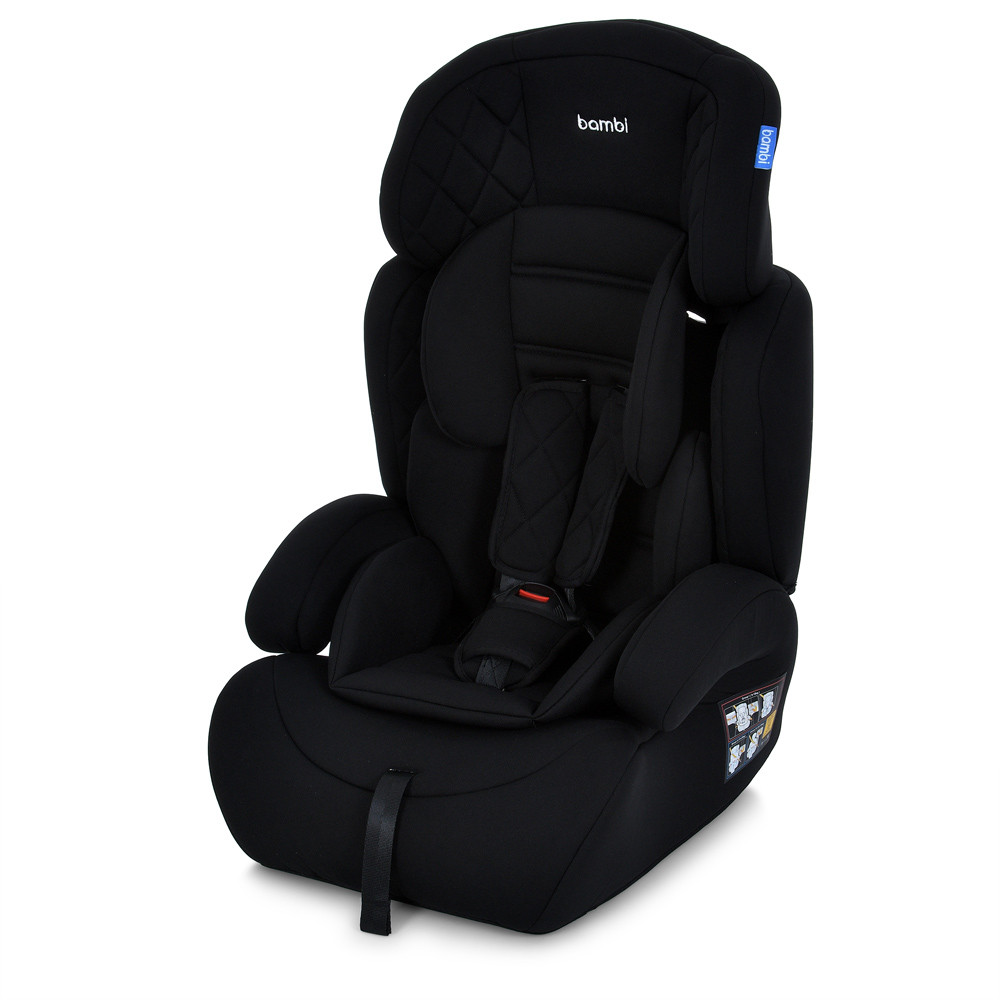Автокрісло дитяче M 3546 Black-1 группа 1-2-3, чорний.