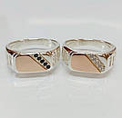 Срібна печатка з золотими накладками, фото 6