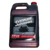 Evinrude Johnson XD30 - масло 4 литра для двухтактных лодочных моторов BRP (США)