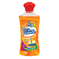 Засіб для миття підлоги 1 л Апельсин, ТМ MILL Clean