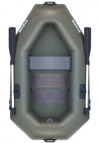 Aqua Storm ma220c човен надувний одномісний Шторм 220 з рейковим килимком, фото 1