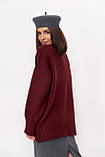 Жіноча в'язана кофта oversize, фото 2
