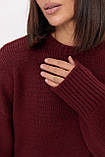 Жіноча в'язана кофта oversize, фото 4