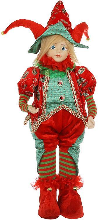 Іграшка музична "Арлекін" 45.7см hotdeal hotdeal hotdeal з функцією руху голови, червоний із зеленим