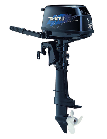 Tohatsu MFS5CSS - мотор двигун чотиритактний Тохатсу 5 з виносним баком, фото 1