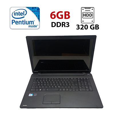 Ноутбук Toshiba 17/ 17.3" (1600x900)/ Pentium 2020M/ 6 GB RAM/ 320 GB HDD/ HD, фото 1