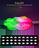 Світлодіодна 3D LED RGB-лампа у формі хмари Bluetooth + Пульт, фото 9
