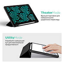 Чехол книжка ArmorStandart PU Smart Fold Pen для Apple iPad Pro 11 (2024) Black (ARM78124), фото 5
