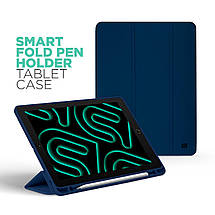 Чехол книжка ArmorStandart PU Smart Fold Pen для Xiaomi Redmi Pad Pro / Poco Pad Dark Blue (ARM81431), фото 4