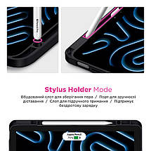 Чехол книжка TPU ArmorStandart Y-Type PEN для Apple iPad 10.2 (2021/2020/2019) Black (ARM77494), фото 5