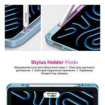 Чехол книжка TPU ArmorStandart Y-Type PEN для Apple iPad Air 10.9 M1 (2022) / Air 10.9 (2020) Blue (ARM77507), фото 5