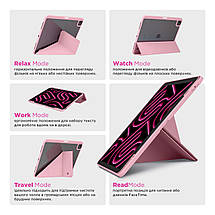 Чехол книжка TPU ArmorStandart Y-Type PEN для Apple iPad 10.2 (2021/2020/2019) Pink (ARM77499), фото 4