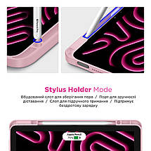 Чехол книжка TPU ArmorStandart Y-Type PEN для Apple iPad 10.2 (2021/2020/2019) Pink (ARM77499), фото 5