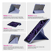 Чехол книжка TPU ArmorStandart Y-Type PEN для Apple iPad 10.2 (2021/2020/2019) Purple (ARM77497), фото 4