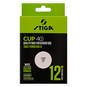 М'ячі для настільного тенісу Stiga Cup ABS 12 шт (1110-2510-12), фото 3