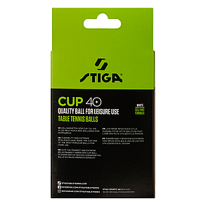 М'ячі для настільного тенісу Stiga Cup ABS 12 шт (1110-2510-12), фото 4