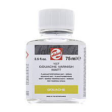 Лак покривний для гуашевих фарб, Матовий, (074), 75 мл, Royal Talens