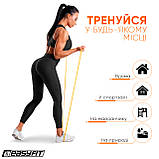 Гумова петля EasyFit 1-6 кг жовта, фото 2