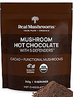 Real Mushrooms Hot Chocolate Mix / Гарячий шоколадний мікс з грибами 240 г
