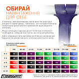Гумова петля EasyFit 15-45 кг Чорна Фіолетовий, фото 6