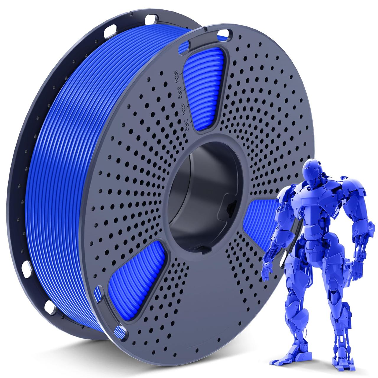 Пластик филамент SUNLU PLA Blue, 1.75mm, 1kg, Синий
