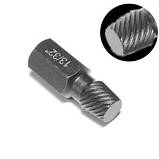 Екстрактор болтів, набір екстракторів для вилучення зламаних болтів 25 шт, Екстрактор болтів, Знімач пошкоджених болтів, фото 4