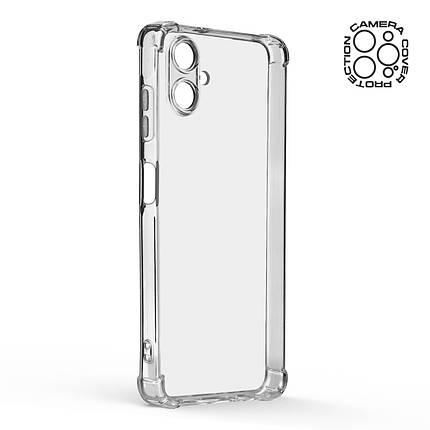 Чехол накладка TPU ArmorStandart Air Force для Samsung A06 (A065) Camera cover Clear (ARM80119), фото 3