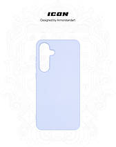 Чохол накладка TPU ArmorStandart ICON для Samsung S24 FE Lavender (ARM76938), фото 4