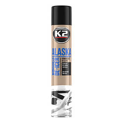 Розморожувач скла K2 Alaska Windshield De-Icer 750 мл (K608)