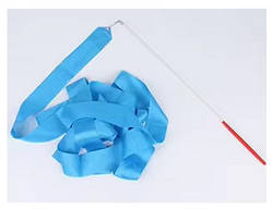 Стрічка для художньої гімнастики блакитна 2 метри