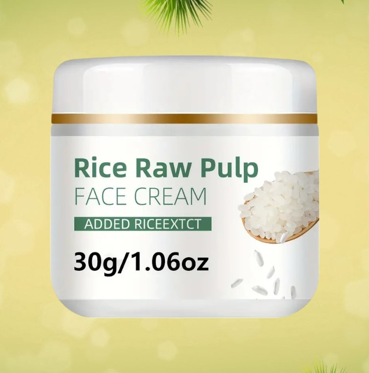 Крем для обличчя з екстрактом рису зволожуючий і підтягуючий, зменшує пори, живить суху шкіру 30мг ZERALLE, фото 1