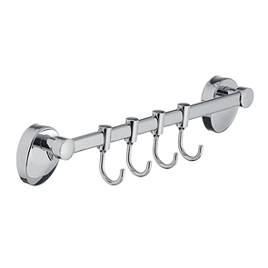 Планка з 4-ма рухомими гачками ZERIX LR3315-4 (LL1447) kr