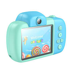 Дитяча камера Hoco DV201 600mAh, Blue
