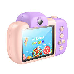 Дитяча камера Hoco DV201 600mAh, Pink