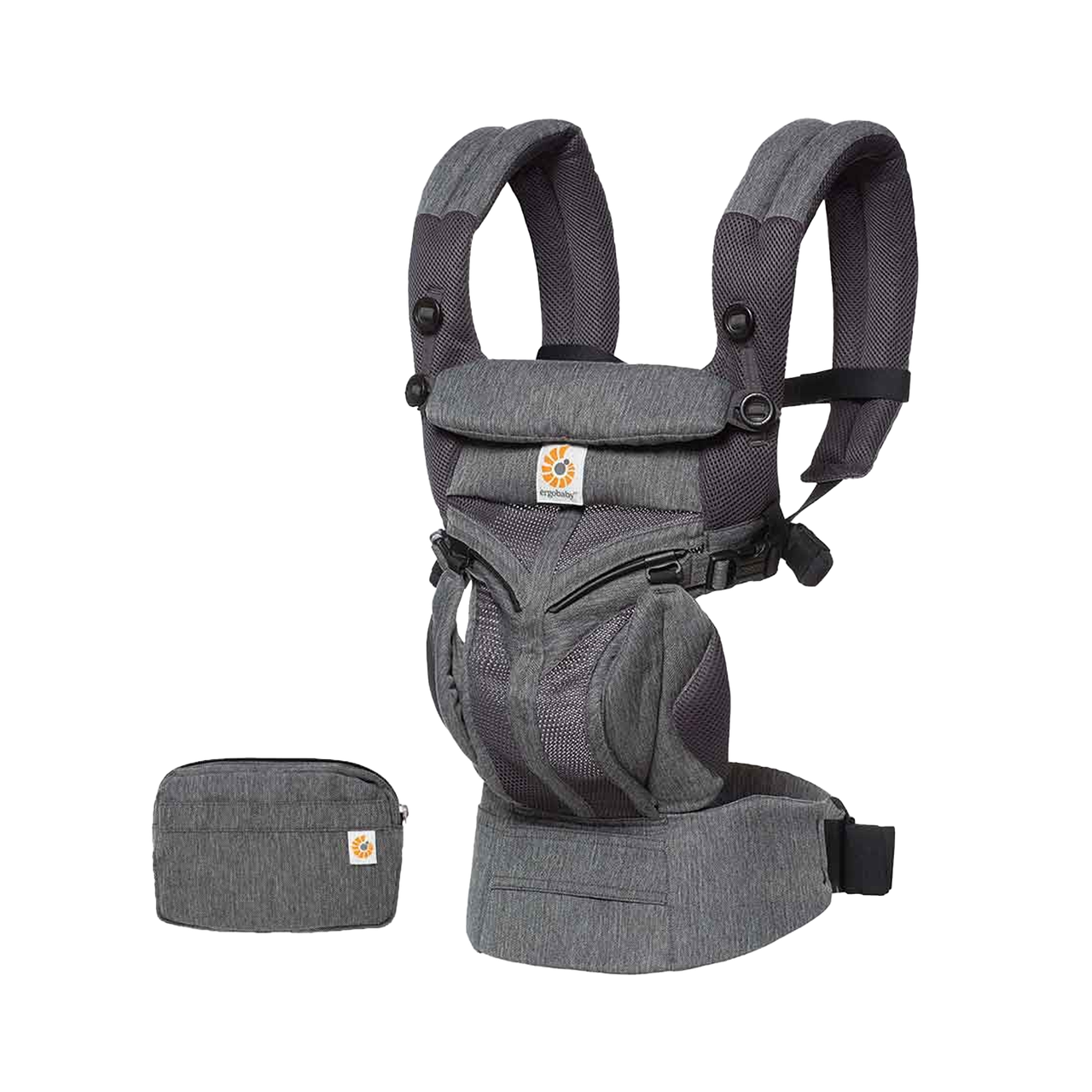 Рюкзак-переноска Ergobaby Omni 360 Baby Carrier All-In-One Cool Air Mesh з народження Classic Weave