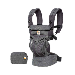Рюкзак-переноска Ergobaby Omni 360 Baby Carrier All-In-One Cool Air Mesh з народження Classic Weave